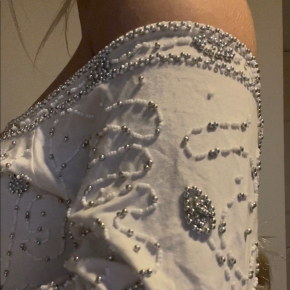 Vintage beaded crop top - Picture 5 of 11